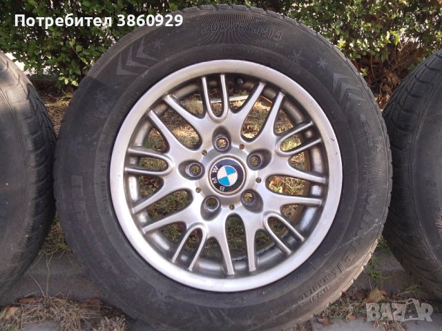 4бр. Джанти 15" за BMW 3 серия с гуми, снимка 3 - Гуми и джанти - 42449961
