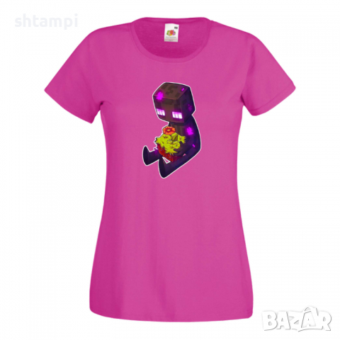 Дамска тениска Enderman 4 майнкрафт Minecraft,Игра,Забавление,подарък,Изненада,Рожден Ден., снимка 10 - Тениски - 36520703