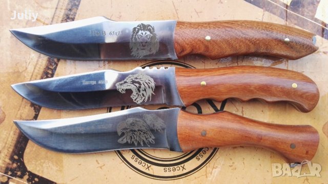 Ловен нож Левь/Пантера/Орель, снимка 10 - Ножове - 19427437