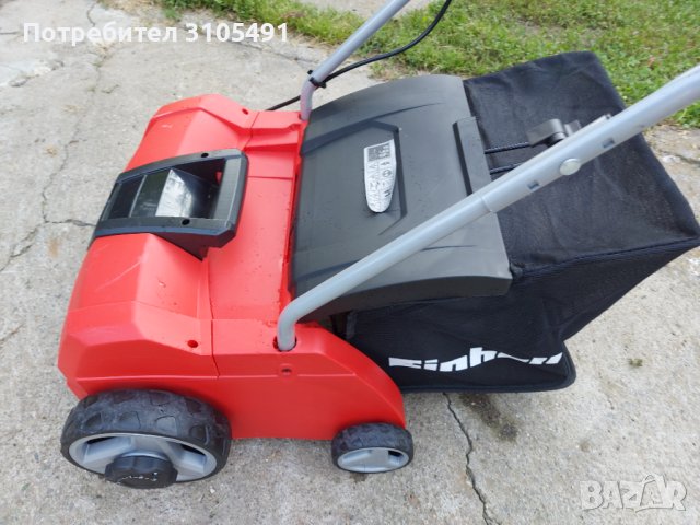 Аератор 2 бр.вертикулатор Einhell с кош електрически, снимка 15 - Градинска техника - 41313951