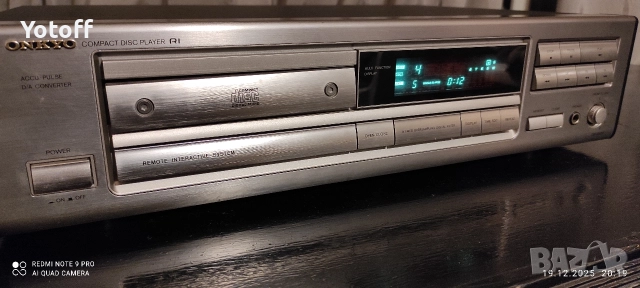 Onkyo compact disc player , снимка 2 - Аудиосистеми - 52851081