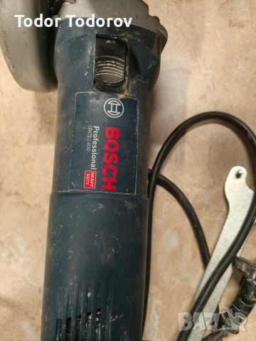 Ъглошлайф Bosh 1400w, снимка 12 - Ъглошлайфи - 53192195