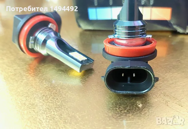 Led H11, H8 автомобилни крушки, снимка 5 - Аксесоари и консумативи - 48655904