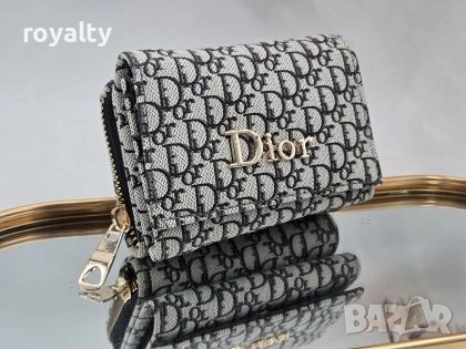 Christian Dior Ново Дамско Кожено Портмоне 