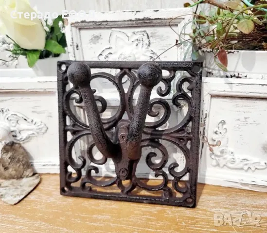 ЧУГУНЕНА ЗАКАЧАЛКА ЗА ИНСТРУМЕНТИ, снимка 2 - Закачалки - 49548829