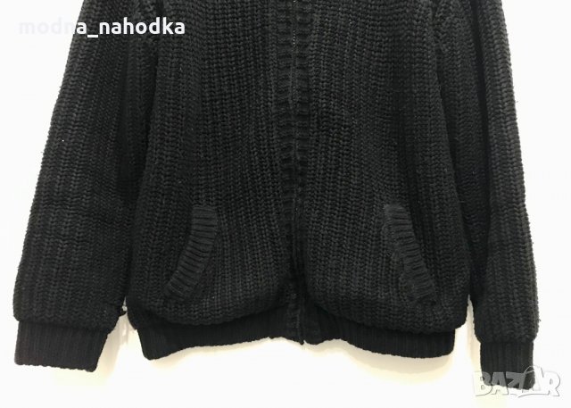 Черна дебела жилетка с подплата, снимка 2 - Други - 35959737