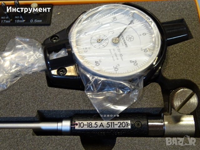 вътромер индикаторен Mitutoyo 511-204 Dial Bore Gauge 10-18.5mm, снимка 6 - Други инструменти - 39322982