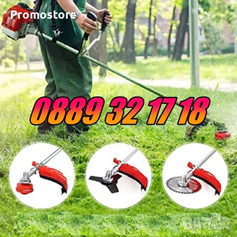 Моторна коса тример 74 куб./ храсторез, бензинов тример + самар, снимка 6 - Градинска техника - 53249787