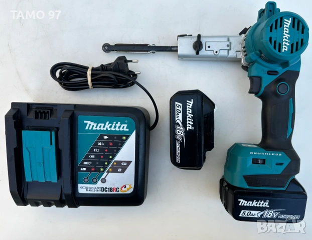Makita DBS180 - Безчетков лентов шлайф неразличим от нов!