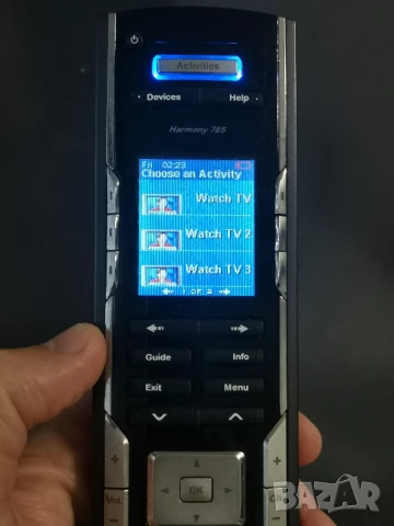 Универсално дистанционно Logitech Harmony 785, снимка 3 - Дистанционни - 50815769