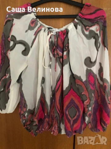 Блузи 2 бр тънки, снимка 2 - Блузи с дълъг ръкав и пуловери - 53725165