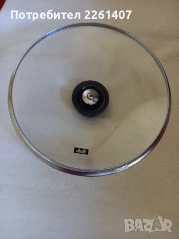 Стъклен капак за тенджера Fisler и Делимано, снимка 3 - Съдове за готвене - 50908485