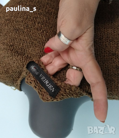 Блуза от копринена прежда с декорации , снимка 7 - Корсети, бюстиета, топове - 36155062