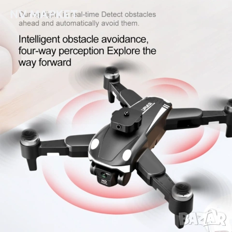 4K Безчетков дрон F200, снимка 4 - Дронове и аксесоари - 53837984