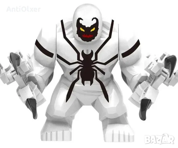 Darkseid and Kilowog, Venom and Antivenom Big Lego Compatible Figurines