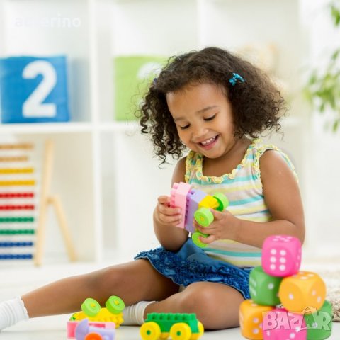 Детска игра Оригинални зарове, комплект от 6 броя, зарове за анимация, големи зарове за детски игри,, снимка 3 - Игри и пъзели - 34395165