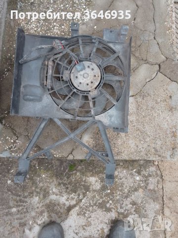 Вентилатор пред радиатор за Опел Вектра дизел 2000куб.см, снимка 2 - Части - 39859653