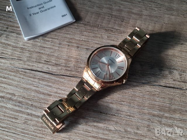 Уникален дамски часовник SEKONDA, снимка 5 - Луксозни - 41136997