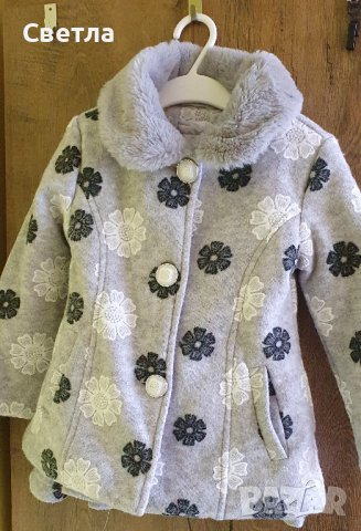 Детска рокля с палто, снимка 2 - Детски рокли и поли - 42291511
