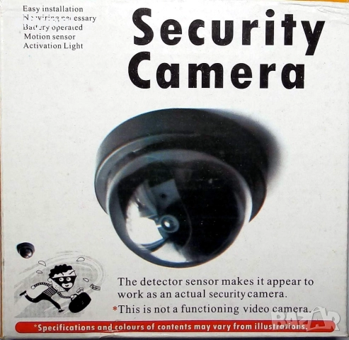 Фалшива куполна камера с LED индикация, снимка 3 - Други - 52062062