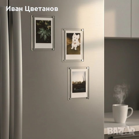 Двустранни магнитни рамки за снимки – комплект 5 броя