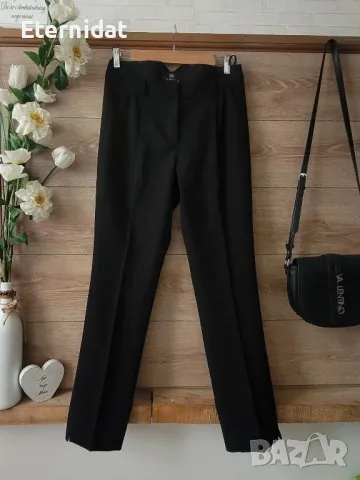 Черен елегантен панталон JUNONA 