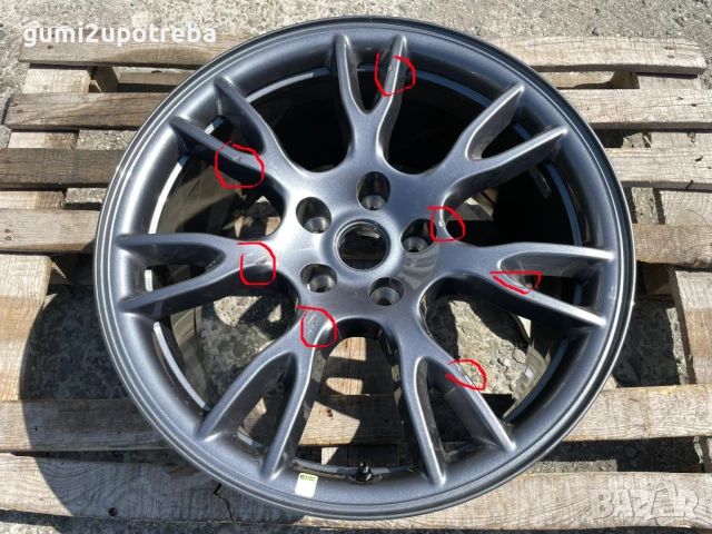 19 цола Джанта 5х120 TESLA S model 10,5J et45 Тесла модел S Единичка