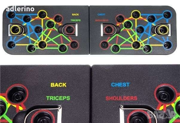 Дъска за лицеви опори в комплект с въже, фитнес дъска, уред за лицеви опори и други мускулни групи, , снимка 2 - Фитнес уреди - 35741080