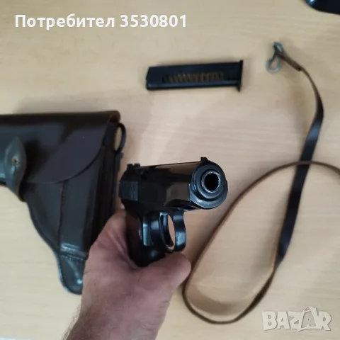 Пистолет Макаров кал.9*18 мм-ДЕАКТИВИРАН/ОБЕЗОПАСЕН , снимка 5 - Бойно оръжие - 56041230