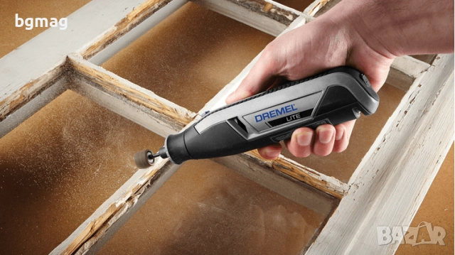 DREMEL Lite (7760) мултифункцинален инструмент-комплект с 15 консуматива, снимка 9 - Други инструменти - 52141345