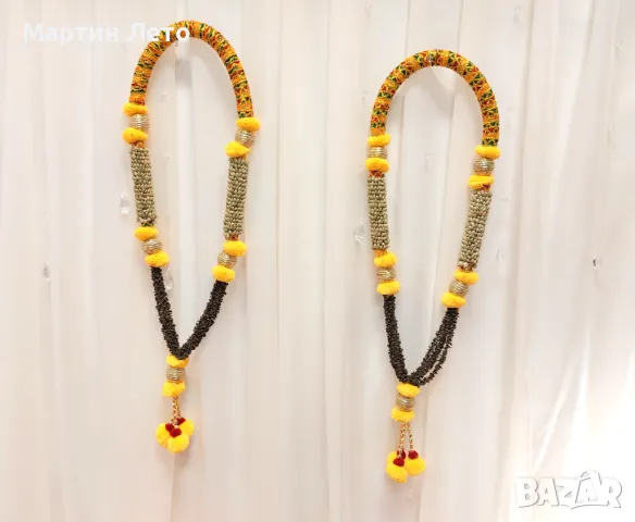Индийски ритуален гирлянд, снимка 2 - Други - 50012533