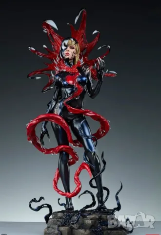 Ръчно изработениа статуя на Гвенъм от Спайдър - мен /Marvel Gwenom simbioted