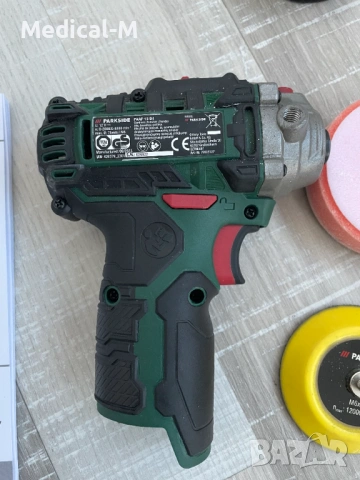 Акумулаторна Полираща Машина PARKSIDE 12V PAAP, снимка 6 - Полирмашини - 53699144