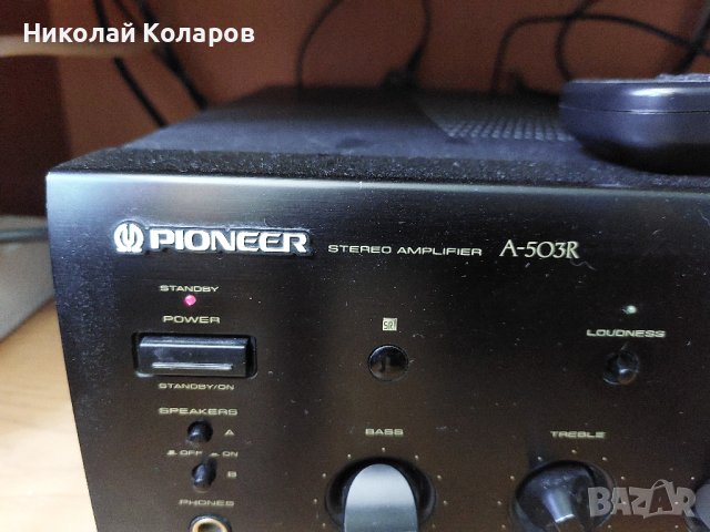 Усилвател Pioneer A-503R ., снимка 4 - Ресийвъри, усилватели, смесителни пултове - 41910465