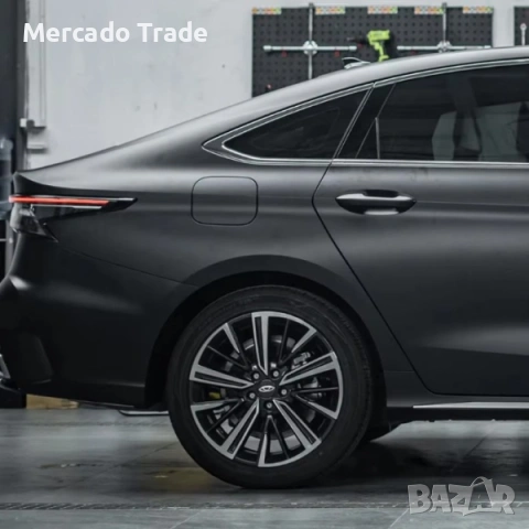 Фолио за кола Mercado Trade, Черно мат, снимка 3 - Аксесоари и консумативи - 53536139