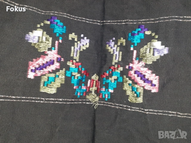 Автентична стара престилка с бродерия от носия, снимка 4 - Антикварни и старинни предмети - 53333224