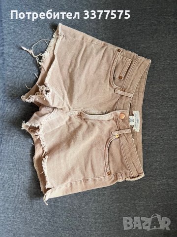 H&M къси панталони пепел от рози, снимка 2 - Къси панталони и бермуди - 39960385