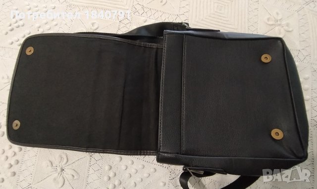 Мъжка чанти от естествена кожа – средна големина, снимка 5 - Чанти - 40913705