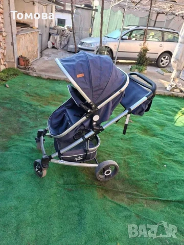 Продавам комбинирана детска количка в отлично състояние, снимка 2 - Детски колички - 53641852