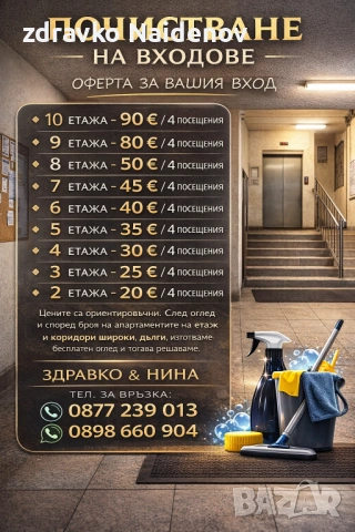 Търсим входове за почистване! , снимка 3 - Почистване на входове - 51757299