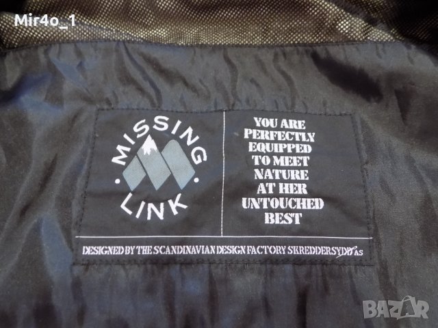 яке missing link gore-tex горнище мъжко оригинално планина туризъм L, снимка 6 - Якета - 40419593