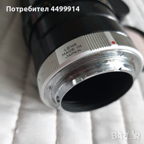 Обектив Konica HEXANON 200mm F/3.5 с фиксирано фокусно, снимка 10 - Обективи и филтри - 52570869