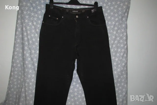 Оригинални дънки Versace jeans signature горница Burberry London Версаче made in Italy Бърбъри блуза, снимка 11 - Дънки - 56236871