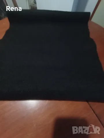 Стар  вълнен плат на домашен стан от соца , снимка 2 - Платове и дамаски - 48708046