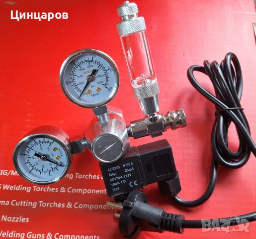 Аквариум редуцир, регулатор, редуцир-вентил с електрически клапан, снимка 3 - Други машини и части - 49168562