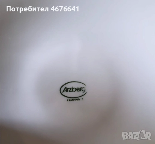 Порцеланов нагревател, снимка 2 - Сервизи - 52942264