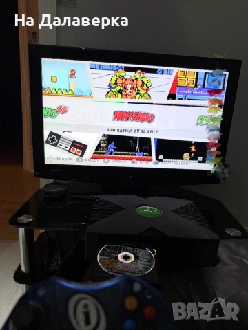 Xbox Classic OG Black – Modded (BMC Emustation Mod) + PowerPad Pro контролер!, снимка 9 - Xbox конзоли - 52404771