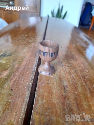 Стара дървена чаша,чашка #4