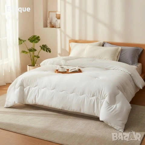 Вентилаторна печка 2 в 1 за бързо и равномерно отопление + целогодишен олекотен юрган за спокоен сън, снимка 5 - Друга електроника - 53357938