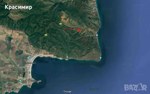 Земя, с. Баня, 6934кв.м, Иракли Вая, р. Вая

